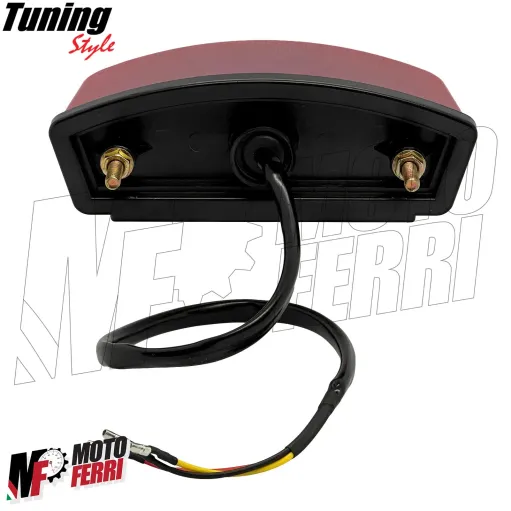MF7554 Fanale Stop a LED + Luce Targa per Malaguti F12 Phantom 1994 / 2006