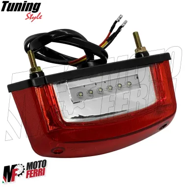 MF7554 Fanale Stop a LED + Luce Targa per Malaguti F12 Phantom 1994 / 2006