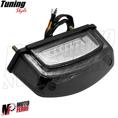 MF7555 Fanale Stop LED Luce Targa Fumè per Malaguti F12 Phantom 1994 / 2006