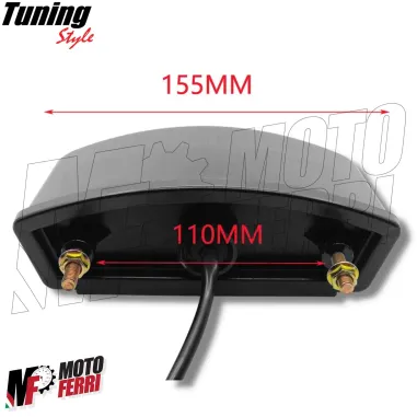 MF7555 Fanale Stop LED Luce Targa Fumè per Monster 600 620 695 900 1000 S2R S4R