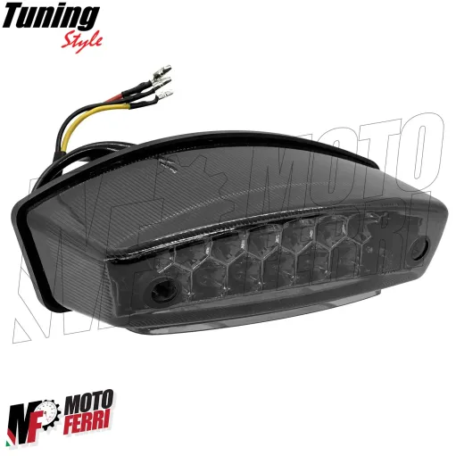 MF7555 Fanale Stop LED Luce Targa Fumè per Monster 600 620 695 900 1000 S2R S4R