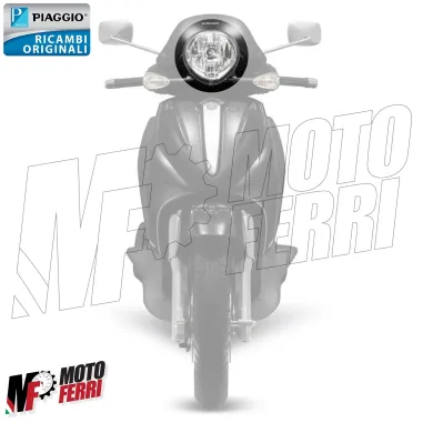 MF7563 Faro Anteriore Originale Piaggio Beverly 500 mod 2002 2003 2004 2005 2006