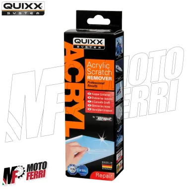 MF6240 Polish Pasta Rimozione Graffi Visiera Cupolino Plexiglass Fari Quixx