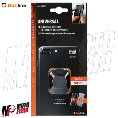 MF7566 Supporto Smartphone per Piastra Cannotto Sterzo Universale Moto Carenata