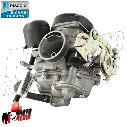 MF7569 Carburatore Keihin CVK-18 17NE Originale Piaggio ZIP 50 4T 2000 / 2005