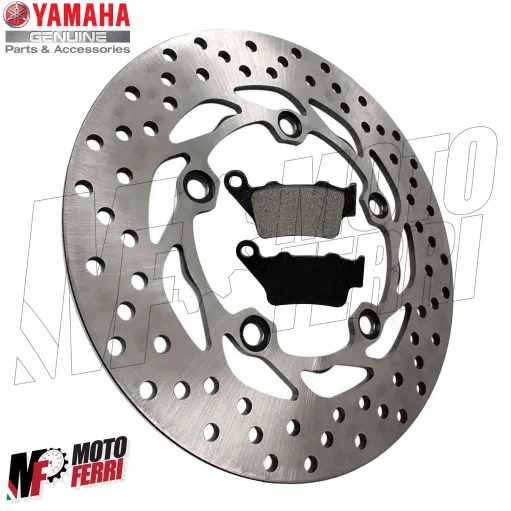 MF7575 Disco Freno Posteriore Originale Yamaha MT-03 660cc 2006/2012 + Pastiglie