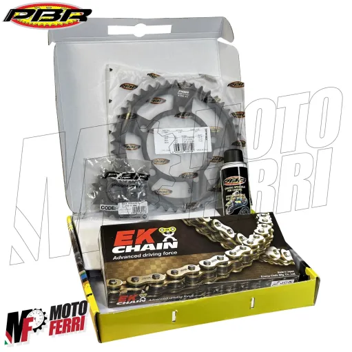 MF5191 Kit Trasmissione BMW S1000XR 2015/2019 - Catena 525 Corona 45 Pignone 17