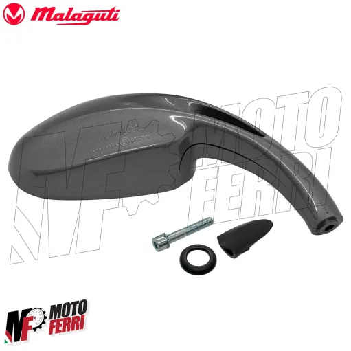 MF7587 Specchietto Destro Grigio Titanio Originale Malaguti F12 / F15 1994-2006