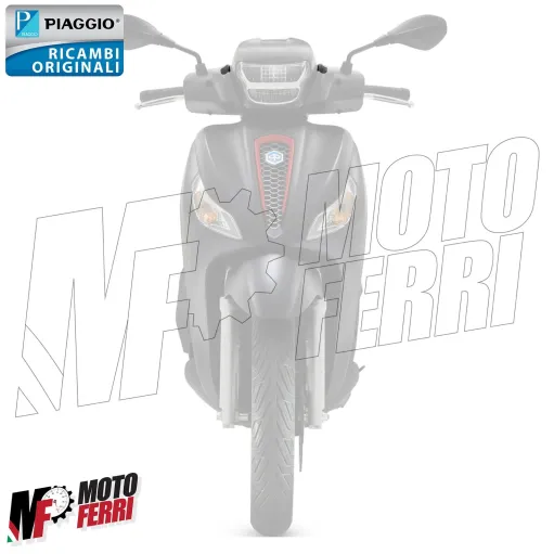 MF7597 Tappi Nero Coprimanubrio Originale Piaggio Medley 125 150 mod 2020 / 2024