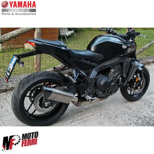 MF7599 Portatarga Sportivo + Luce Targa Originale Yamaha MT-09 / SP - 2024 2025