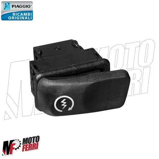 MF7600 Tasto Accensione Originale Piaggio Liberty 50 125 150 iGet mod 2017/2024