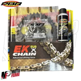 MF7609 Kit Trasmissione KTM Super Duke 1290 - Corona 38 Pignone 17 Catena 525 2
