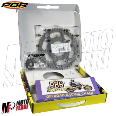 MF7610 Kit Trasmissione Yamaha MT-125 2020/2024 Corona 52 Pignone 14 Catena 428