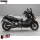 MF3204 Protezione Collettore Marmitta Carbon Look Yamaha TMax 500 da 2001 a 2007