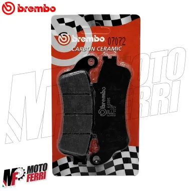 MF7617 Pastiglie Freno Ant Brembo Carbon Honda Silver Wing 400 600 mod 2001/2008