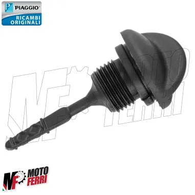 MF7622 Tappo Asta Livello Olio Motore Originale Vespa LX / S 50 4T (2005-2013)