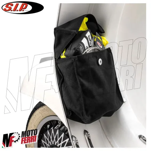 MF7624 Borsa Porta Oggetti SIP Scudo Anteriore Magnetica Universale Vespa Epoca