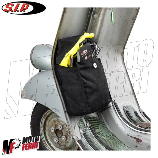 MF7624 Borsa Porta Oggetti SIP Scudo Anteriore Magnetica Universale Vespa Epoca