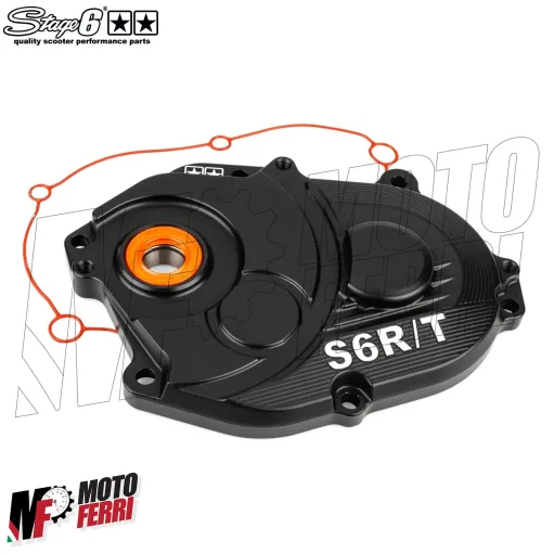 MF7625 Coperchio Ingranaggi Copri Rapporti Stage6 Minarelli F12 Aerox Booster