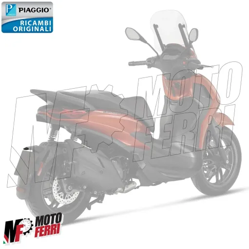 MF7627 Luce Targa Posteriore Originale Piaggio Beverly 300 310 400 HPE 2021/2025