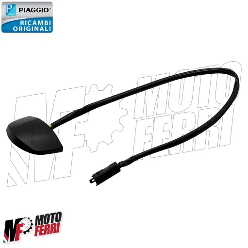 MF7627 Luce Targa Posteriore Originale Piaggio Beverly 300 310 400 HPE 2021/2025