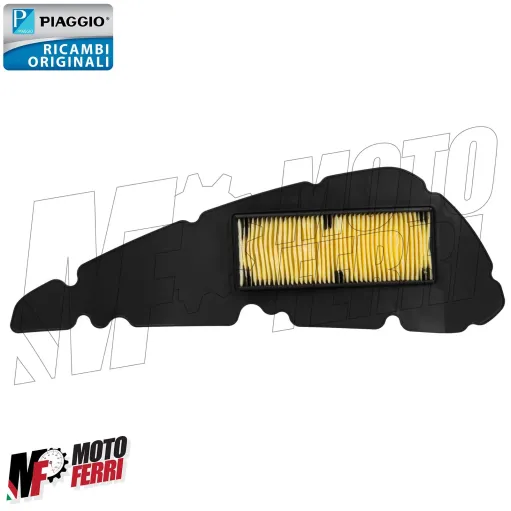 MF7634 Filtro Aria Originale Piaggio Beverly 400 HPE mod 2021 2022 2023 2024