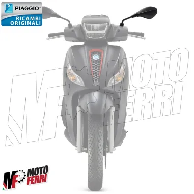 MF7637 Specchietto Sinistro Nero Originale Piaggio Medley 125 150 - 2020 / 2025