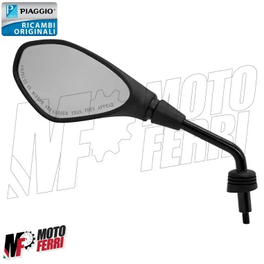 MF7637 Specchietto Sinistro Nero Originale Piaggio Medley 125 150 - 2020 / 2025