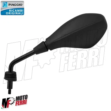 MF7637 Specchietto Sinistro Nero Originale Piaggio Medley 125 150 - 2020 / 2025