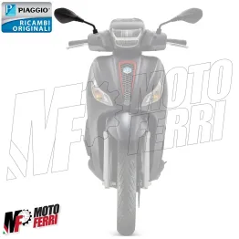 MF7638 Specchietto Destro Nero Originale Piaggio Medley 125 150 mod 2020 / 2025 2