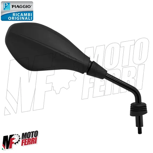 MF7638 Specchietto Destro Nero Originale Piaggio Medley 125 150 mod 2020 / 2025