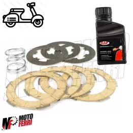 MF1188 DISCHI FRIZIONE MODIFICA A 4 CON MOLLA RINFORZATA VESPA 50 APE 2