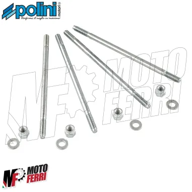 MF1189 PRIGIONIERI LUNGHI CILINDRO RACING POLINI VESPA 50 SPECIAL APE PK