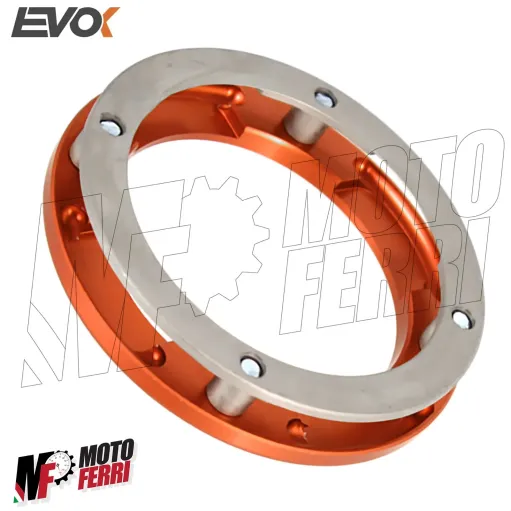 MF7642 Flangia Evok Campana Primaria Parastrappi CNC Vespa 50 Special PK ET3
