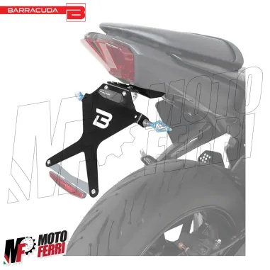 MF7647 Portatarga Barracuda Sportivo Yamaha MT-07 mod 2021 2022 2023 2024