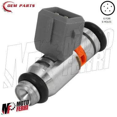 MF7649 Iniettore 6 Fori Piaggio Beverly 250 2007/2009 - Vespa GTS 250 2005/2008