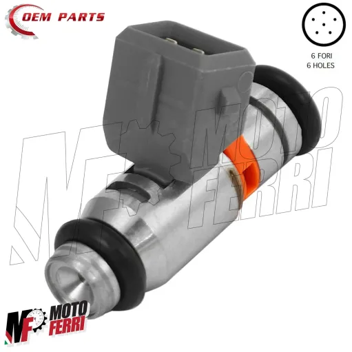 MF7649 Iniettore 6 Fori Piaggio Beverly 250 2007/2009 - Vespa GTS 250 2005/2008