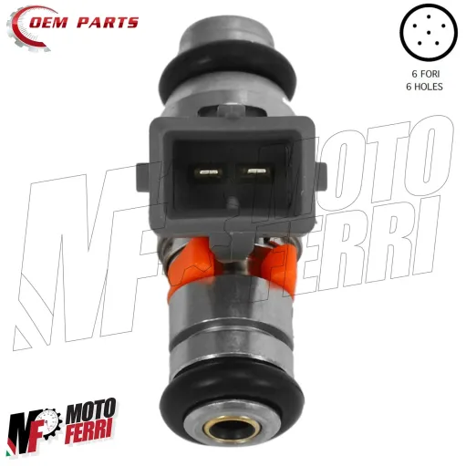 MF7649 Iniettore 6 Fori Piaggio Beverly 250 2007/2009 - Vespa GTS 250 2005/2008