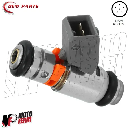 MF7649 Iniettore 6 Fori Piaggio Beverly 250 2007/2009 - Vespa GTS 250 2005/2008
