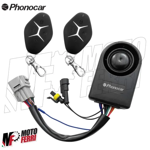 MF4301 Antifurto Elettronico Sonoro Universale Moto Scooter Phonocar 09302
