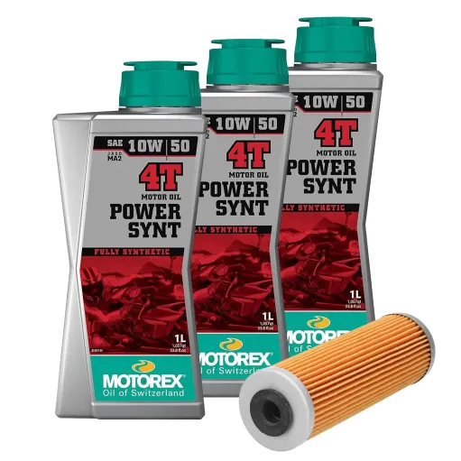 MF1786 Tagliando KTM 790 Duke 2018/2024 - Olio Motorex Power Synt 10W50 + Filtro