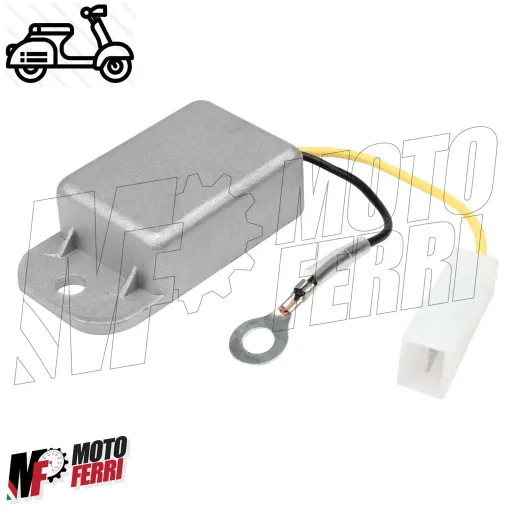 MF0934 Regolatore Tensione 6V Salvalampada Vespa 50 Special 125 ET3 Primavera PK