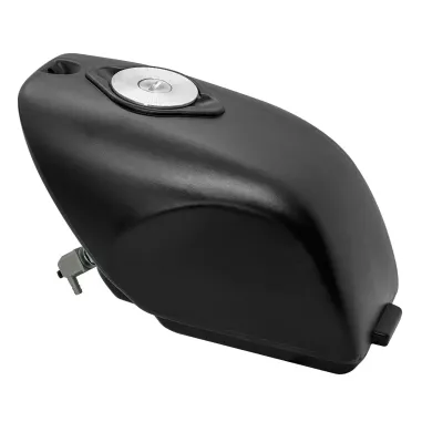 MF7663 Serbatoio Nero per Minimoto Polini 910 con Rubinetto e Tappo