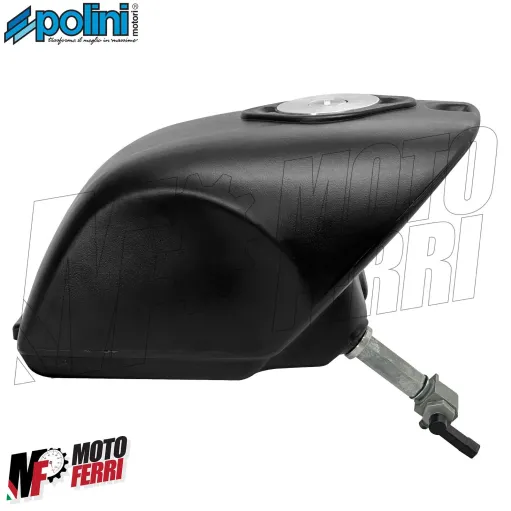 MF7663 Serbatoio Nero per Minimoto Polini 910 con Rubinetto e Tappo