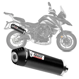 MF7237 Terminale Scarico MIVV Oval Benelli TRK 702 / X mod 2023 2024 Omologato