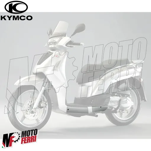 MF7670 Carena Pedana Sinistra Grigio Kymco People S 50 125 200 mod 2005/2008