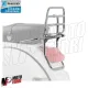 MF7672 Portapacchi Posteriore Cromato Originale Vespa PX 125 150 200 Arcob Disco