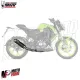 MF7673 Scarico Completo MIVV GP Keeway RKF 125 - 2021 2022 2023 2024 Inox Nero