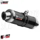 MF7673 Scarico Completo MIVV GP Keeway RKF 125 - 2021 2022 2023 2024 Inox Nero