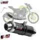 MF7673 Scarico Completo MIVV GP Keeway RKF 125 - 2021 2022 2023 2024 Inox Nero